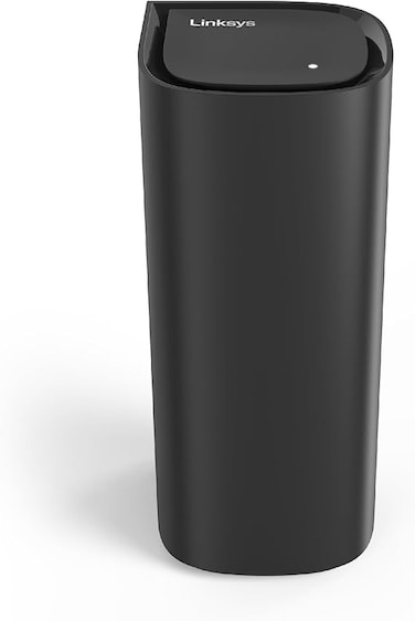 جهاز Linksys Velop WRT Pro 7: راوتر واي فاي ثلاثي النطاق، سرعات تصل إلى 10680 ميجابت في الثانية، واجهة مستخدم OpenWrt LuCI، منفذ WAN بسرعة 2.5 جيجابت في الثانية و4 منافذ إيثرنت بسرعة 1 جيجابت