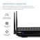 Linksys Hydra Pro 6E Tri‑Band WiFi 6E Mesh Router - Wireless Gaming 8-Stream Router, 6 GHz Band For 8K Streaming, Up To 6.6 Gbps Speed, 2700 sq. ft Coverage, 55+ Devices, Works With Velop Mesh System
