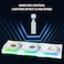 Lian Li UNI Fan SL-LCD Wireless 120-Triple Pack - Performance ARGB Fan, 1.6" LCD Display,Without Wireless Connector, Daisy-Chain Design, Customizable Lighting Effects, 400&times;400 Res.-White(12SLLCD1W3W)