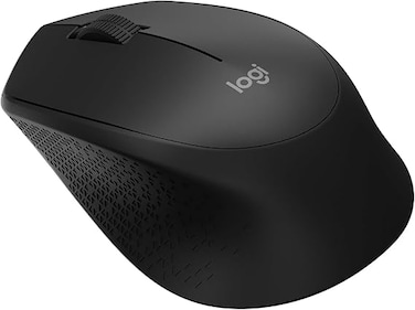 ماوس لاسلكي Logitech M280، بتردد 2.4 جيجاهرتز مع مستقبل USB نانو، ودقة تتبع بصري 1000 نقطة في البوصة، و3 أزرار، وبطارية تدوم 18 شهرًا، متوافق مع أجهزة الكمبيوتر الشخصية، وأجهزة Mac، وأجهزة الكمبيوتر