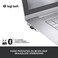 ماوس لاسلكي Logitech Signature M650 للأعمال، مناسب للأيدي الصغيرة والمتوسطة، مزود بتقنية Logi Bolt، وبلوتوث، وعجلة SmartWheel - رمادي