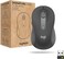 ماوس لاسلكي Logitech Signature M650 للأعمال، مناسب للأيدي الصغيرة والمتوسطة، مزود بتقنية Logi Bolt، وبلوتوث، وعجلة SmartWheel - رمادي