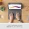 جراب لوحة مفاتيح Logitech Folio Touch لجهاز iPad مع لوحة تتبع وموصل ذكي لجهاز iPad Air مقاس 11 بوصة (M2)، وiPad Air (الجيل الرابع والخامس)، ولوحة مفاتيح Ara Qwerty - لون جرافيت