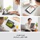 جراب لوحة مفاتيح Logitech Folio Touch لجهاز iPad مع لوحة تتبع وموصل ذكي لجهاز iPad Air مقاس 11 بوصة (M2)، وiPad Air (الجيل الرابع والخامس)، ولوحة مفاتيح Ara Qwerty - لون جرافيت