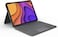 جراب لوحة مفاتيح Logitech Folio Touch لجهاز iPad مع لوحة تتبع وموصل ذكي لجهاز iPad Air مقاس 11 بوصة (M2)، وiPad Air (الجيل الرابع والخامس)، ولوحة مفاتيح Ara Qwerty - لون جرافيت