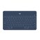 لوحة مفاتيح لاسلكية بلوتوث من لوجيتك Keys-To-Go لأجهزة iPhone و iPad والهواتف الذكية والأجهزة اللوحية وأنظمة ويندوز و Apple TV، فائقة النحافة وخفيفة الوزن، مزودة بمفاتيح اختصار