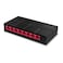 موزع شبكة إيثرنت من ميركوسيس (8 منافذ، 10/100/1000 ميجابت في الثانية، MS108G، RJ45)