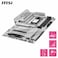 لوحة أم MSI MPG B850 Edge TI WiFi، ATX - تدعم معالجات AMD Ryzen 9000/8000/7000، وحدة تنظيم الجهد AM5-80A SPS VRM، ذاكرة DDR5 معززة (8400+ ميجا نقلة/ثانية مع كسر السرعة)، PCIe 5.0 x16، M.2 Gen5، Wi-Fi