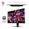 شاشة ألعاب MSI MPG 271QRX QD-OLED بحجم 26.5 بوصة ودقة WQHD - لوحة OLED بتقنية النقاط الكمومية بدقة 2560 × 1440، ومعدل تحديث 360 هرتز/زمن استجابة 0.03 مللي ثانية، وتغطية 99% من نطاق ألوان DCI-P3، وΔE≤2