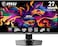 شاشة ألعاب MSI MPG 271QRX QD-OLED بحجم 26.5 بوصة ودقة WQHD - لوحة OLED بتقنية النقاط الكمومية بدقة 2560 × 1440، ومعدل تحديث 360 هرتز/زمن استجابة 0.03 مللي ثانية، وتغطية 99% من نطاق ألوان DCI-P3، وΔE≤2