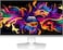 MSI MAG 272QPW QD-OLED X28 27-Inch 2560 x 1440 (QHD) Gaming Monitor, 280Hz, Adaptive-Synch, HDR Ready, HDMI, VGA Port,VESA Mountable, Tilt, 4-Side Slim Bezel, 0.03ms, White