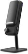 ميكروفون NZXT Capsule Elite المكثف USB للألعاب والبث المباشر والبودكاست والتسجيل - صوت بجودة الاستوديو - تصميم متعدد الأوضاع - برنامج DTS - إضاءة RGB - أسود