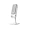ميكروفون NZXT Capsule Elite المكثف USB للألعاب والبث المباشر والبودكاست والتسجيل - صوت بجودة الاستوديو - تصميم متعدد الأوضاع - برنامج DTS - إضاءة RGB - أبيض