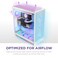 NZXT H7 Flow 2024 - علبة كمبيوتر متوسطة الحجم ATX بتصميم انسيابي - مزودة بثلاث مراوح 120 مم مثبتة مسبقًا - CM-H72FW-01 - تدعم تركيب مراوح سفلية لتبريد وحدة معالجة الرسومات بشكل منفصل - نظام إدارة الكا
