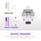 لوحة مفاتيح NZXT Function Elite MINITKL بمفاتيح سوداء مغناطيسية RGB بنسبة 75% KB-101NB-US