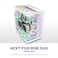 مروحة NZXT F120 RGB ثنائية ثلاثية بيضاء