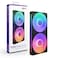 NZXT F240 RGB Core - 240mm Single-Frame Fan Unit With 2 x 120mm RGB Fans - Speed &amp; Lighting Control - High Static Pressure &amp; Airflow - Fluid Dynamic Bearings - 8 aRGB LEDs Per Fan - Black