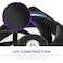 مروحة NZXT F360X عالية الأداء بإطار واحد - 3 مراوح PWM RGB بحجم 120 مم لحافظة الكمبيوتر - أقصى تدفق للهواء وضغط ثابت - إطار وأجنحة من البولي كربونات السائلة - محمل مغناطيسي ديناميكي سائل - أسود