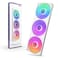 وحدة تبريد NZXT F420 RGB Core - وحدة مروحة بإطار واحد 420 مم مزودة بثلاث مراوح RGB مقاس 140 مم - تحكم في السرعة والإضاءة - ضغط ثابت وتدفق هواء عاليان - محامل ديناميكية سائلة - أبيض