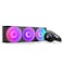 مبرد NZXT Kraken Plus 360 RGB - مبرد سائل متكامل لوحدة المعالجة المركزية - مشعاع 360 مم - مروحة F360 RGB أحادية الإطار - شاشة LCD مربعة 1.54 بوصة - متوافق مع AMD AM5 و AM4 - Intel LGA 1851/1700 و 1200
