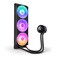 مبرد NZXT Kraken Plus 360 RGB - مبرد سائل متكامل لوحدة المعالجة المركزية - مشعاع 360 مم - مروحة F360 RGB أحادية الإطار - شاشة LCD مربعة 1.54 بوصة - متوافق مع AMD AM5 و AM4 - Intel LGA 1851/1700 و 1200