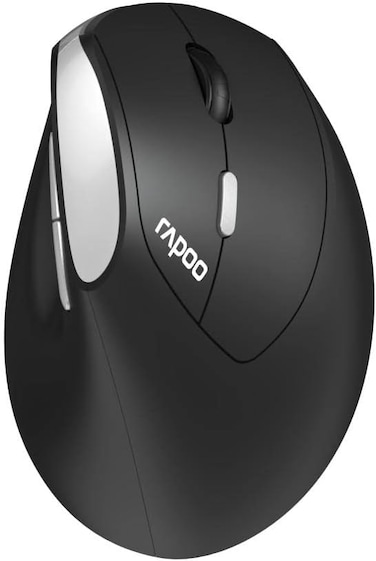 Rapoo EV250 Wireless Ergonomic Mouse - Black
