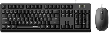 Rapoo X130Pro Wired Optical Mouse &amp; Keyboard Combo