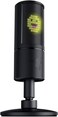 ميكروفون Razer Seiren Emote للبث المباشر: شاشة LED للرموز التعبيرية 8 بت، رموز تعبيرية تفاعلية للبث، ميكروفون مكثف فائق الاتجاهية، حامل مدمج مضاد للاهتزاز، حامل قابل لتعديل الارتفاع والزاوية - أسود