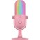 Razer Seiren V3 Chroma RGB USB Microphone: Stream &amp; Game Reactive Lighting, Tap-to-Mute Sensor, Condenser Mic, Digital Gain Limiter &amp; Shock Absorber, PC, Discord, OBS Studio, XSplit - Quartz