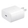 محول سفر سامسونج للمملكة المتحدة (45 واط مع كابل USB من النوع C) أسود - EP-TA845XBEGCN