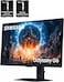 Samsung 27-Inch QHD Gaming Monitor, 2560x1440 Resolution, IPS Display, LS27FG600EMXUE, 350Hz Refresh Rate, 1ms Response Time, HDR400