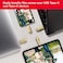 محرك أقراص SanDisk Ultra Dual Drive Luxe، ذهبي، سعة 128 جيجابايت، سرعة نقل بيانات تصل إلى 400 ميجابايت/ثانية، منفذ USB 3.2 من الجيل الأول، ضمان لمدة عامين