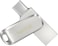 محرك أقراص SanDisk Ultra Dual Drive Luxe USB Type-C بسعة 256 جيجابايت، وسرعة نقل بيانات 400 ميجابايت/ثانية، وتقنية USB 3.2 Gen 1