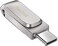 محرك أقراص SanDisk Ultra مزدوج بسعة 512 جيجابايت من النوع C بسرعة تصل إلى 400 ميجابايت/ثانية، USB 3.2 من الجيل الأول - SDDDC4-512G-G46