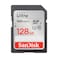 بطاقة ذاكرة SanDisk Ultra SDXC UHS-I سعة 128 جيجابايت - سرعة تصل إلى 140 ميجابايت/ثانية، فئة C10، U1، دقة Full HD، بطاقة SD - SDSDUNB-128G-GN6IN