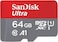 SanDisk 64GB Ultra UHS I MicroSD Card 140MB/s R, For Smartphones, SDSQUAB-064G-GN6MN