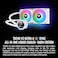 مبرد Thermaltake TH240 V2 Ultra ARGB Sync/AlO سائل/مروحة ARGB مقاس 120 × 2/PWM 500~1500 دورة في الدقيقة/كتلة تبريد مائي/شاشة LCD مقاس 2.1 بوصة/أبيض، CL-W404-PL12SW-A