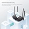 جهاز توجيه Tenda TX9 Pro WiFi 6، جهاز توجيه ذكي ثنائي النطاق جيجابت 802.11ax AX3000، أمان شبكة WPA3، يدعم IPv6، شريحة Intel + OFDMA، رقابة أبوية، TX9Pro.