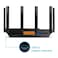 جهاز توجيه الإنترنت اللاسلكي TP-Link AX5400 بتقنية WiFi 6 ثنائي النطاق جيجابت، جهاز توجيه AX عالي السرعة للبث المباشر، تغطية واسعة النطاق - Archer AX73