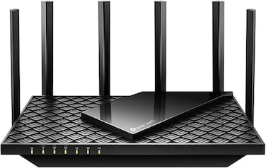 راوتر TP-Link AXE5400 ثلاثي النطاق بتقنية واي فاي 6E (Archer AXE75) - راوتر إنترنت لاسلكي جيجابت، راوتر AX للألعاب، راوتر VPN، شبكة One Mesh، WPA3