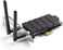 بطاقة TP-Link AC1300 PCIe WiFi PCIe (Archer T6E) - محول لاسلكي ثنائي النطاق 2.4 جيجاهرتز/5 جيجاهرتز PCI Express، تصميم منخفض الارتفاع، مدى طويل، تقنية تبريد متطورة، يدعم أنظمة التشغيل Windows 10/8.1/8