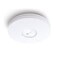 TP-Link EAP610, Omada Business WiFi 6 AX1800 Wireless Gigabit Access Point, Support Mesh, OFDMA, Seamless Roaming &amp; MU-MIMO, SDN IntegRated, Cloud Access &amp; Omada App, PoE+ Powered, White