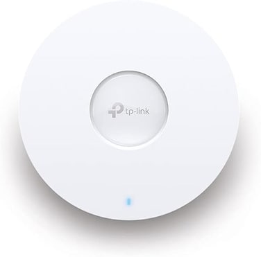 TP-Link EAP610, Omada Business WiFi 6 AX1800 Wireless Gigabit Access Point, Support Mesh, OFDMA, Seamless Roaming &amp; MU-MIMO, SDN IntegRated, Cloud Access &amp; Omada App, PoE+ Powered, White