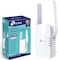 موسع نطاق واي فاي 6 ثنائي النطاق TP-Link AX1800، معزز واي فاي/نقطة اتصال مع منفذ جيجابت واحد، وهوائيين خارجيين ووضع نقطة وصول مدمج، قابس بريطاني (RE605X)