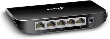 محول جيجابت من TP-Link بخمسة منافذ، علبة بلاستيكية