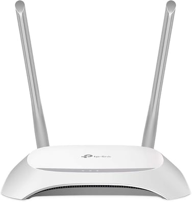 راوتر لاسلكي TP-Link TL-WR840N بسرعة 300 ميجابت في الثانية - أبيض