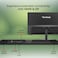 تلفزيون ViewSonic VA2708-4K-MHD، مقاس 27 بوصة، بدقة 4K UHD، ومعدل تحديث 60 هرتز، وزمن استجابة 4 مللي ثانية، وتقنية HDR10، يوفر تباينًا ودقة ألوان فائقة، مزود بمنفذي HDMI وDisplayPort