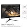 شاشة ViewSonic VX2428 مقاس 24 بوصة، نسبة عرض إلى ارتفاع 16:9 (23.8 بوصة)، دقة 1920 × 1080، تقنية SuperClear IPS، معدل تحديث 180 هرتز، زمن استجابة 0.5 مللي ثانية، تقنية MPRT، تقنية Freesync، منفذي HDMI