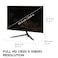 شاشة ViewSonic VX2428 مقاس 24 بوصة، نسبة عرض إلى ارتفاع 16:9 (23.8 بوصة)، دقة 1920 × 1080، تقنية SuperClear IPS، معدل تحديث 180 هرتز، زمن استجابة 0.5 مللي ثانية، تقنية MPRT، تقنية Freesync، منفذي HDMI