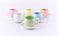 12-Piece Ceramic Tea Cups And Saucer Set With Stand